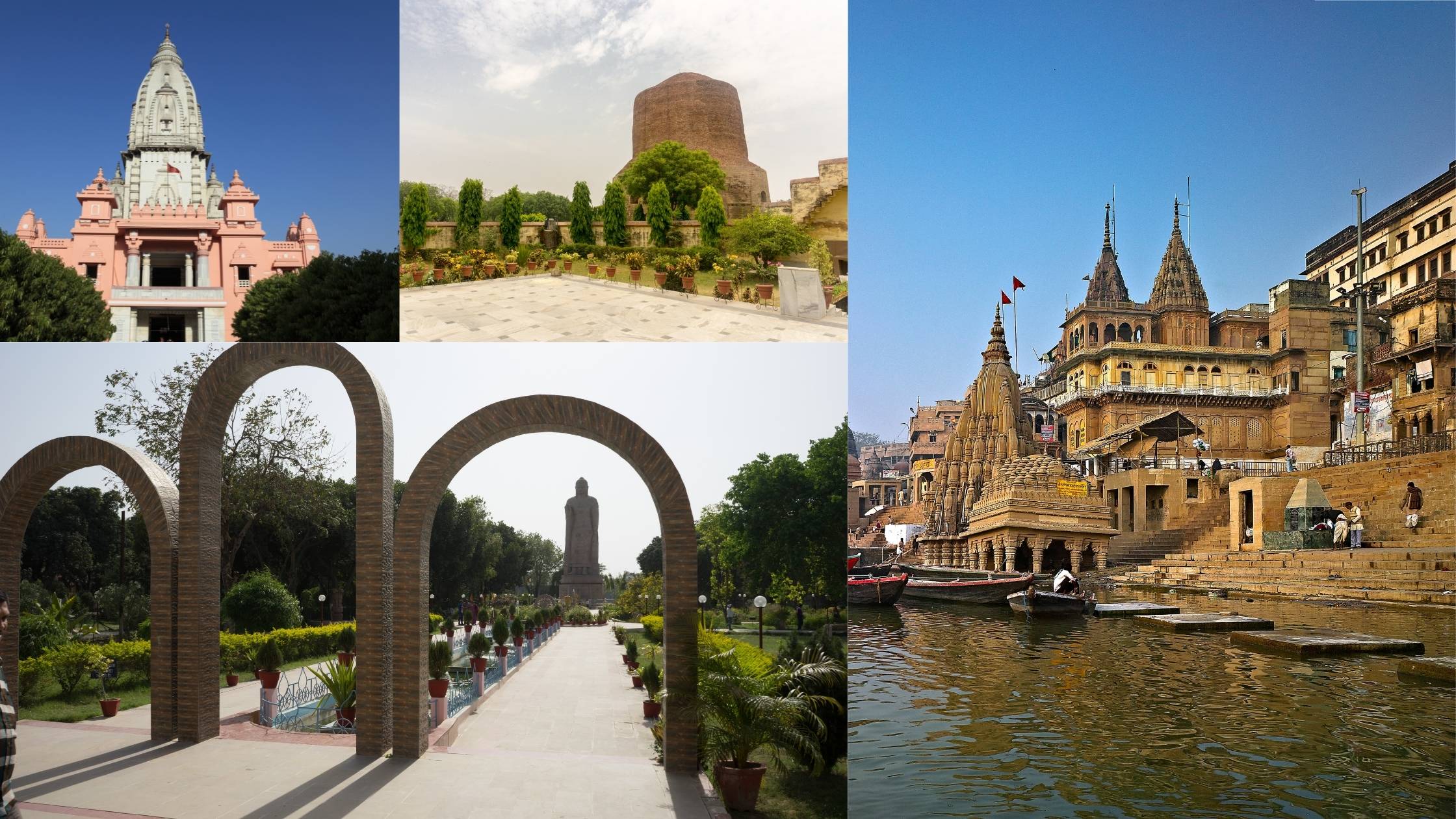 Varanasi Bodhgaya Prayagraj Ayodhya